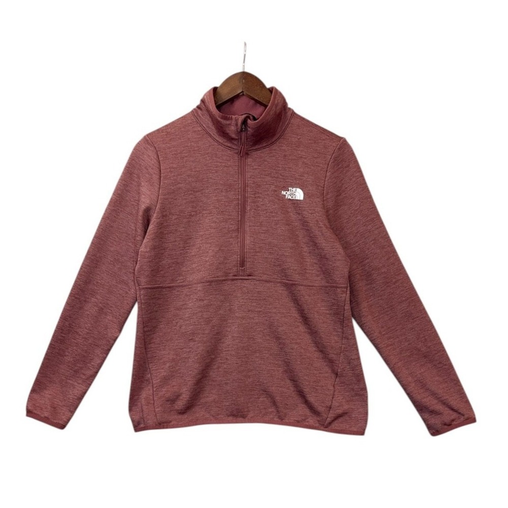 The North Face Womens Canyonlands Quarter Zip Pullover M Rose‎ Heather Outdoor - Picture 1 of 10